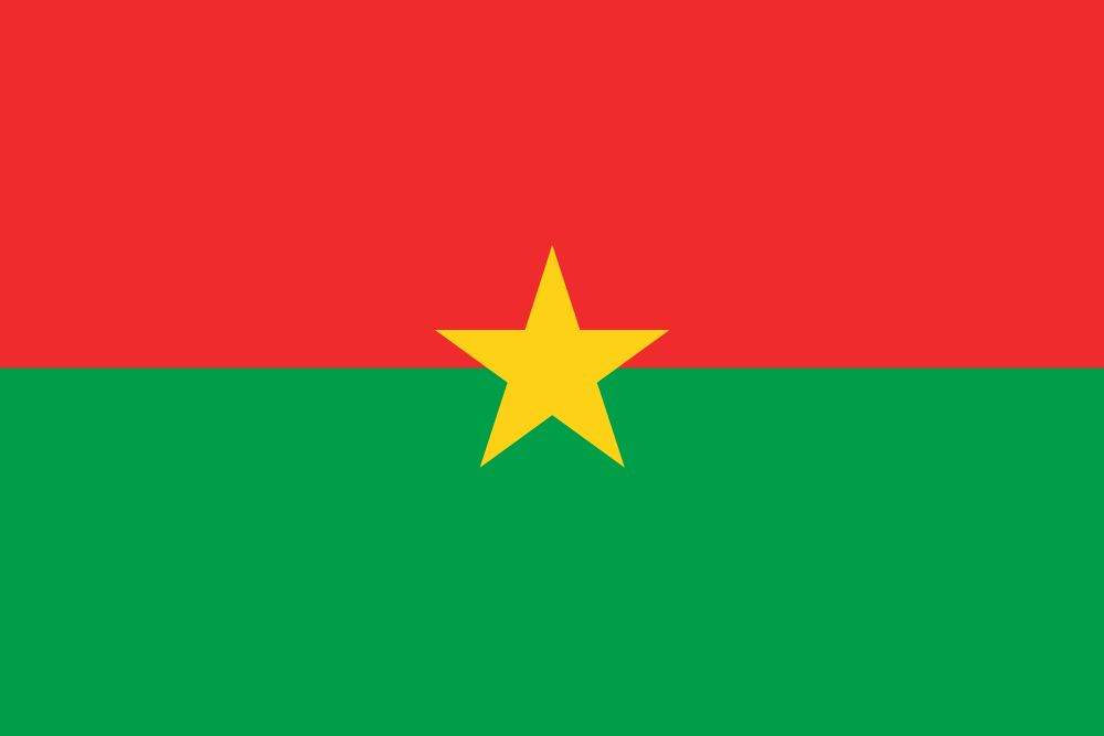 Drapeau de Burkina Faso