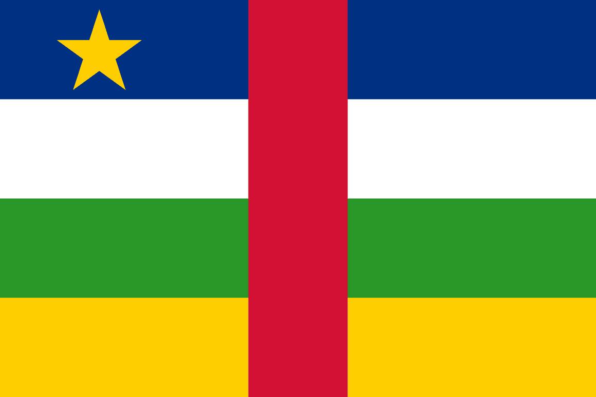 Drapeau de République Centrafricaine